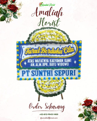 Papan Bunga Duka di Darul Ihsan