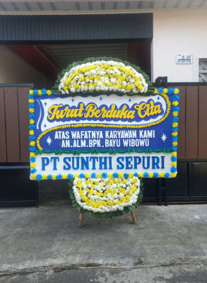 Papan Bunga Duka di Darul Ihsan